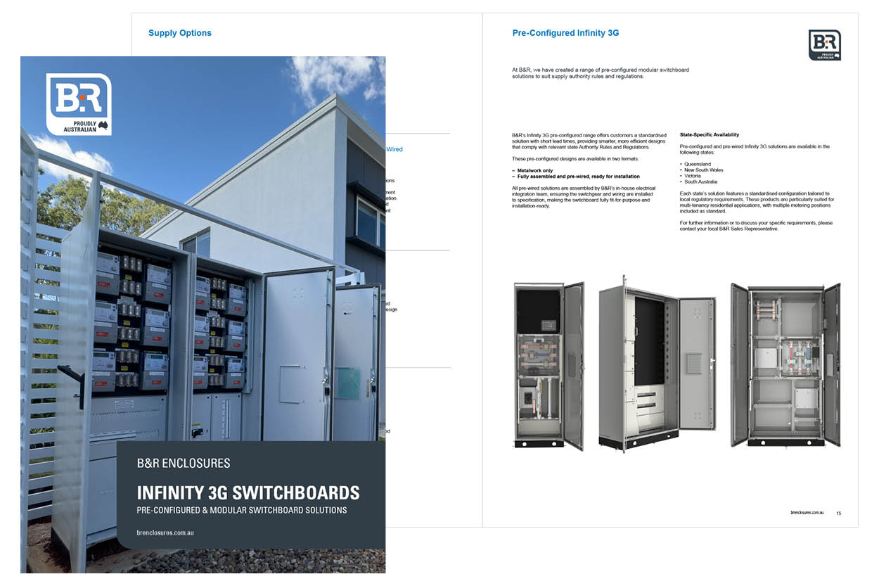B&R Enclosures Infinity 3G Catalogue