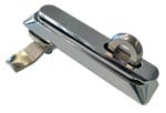 Swing Handle Padlockable - Chrome Steel SP