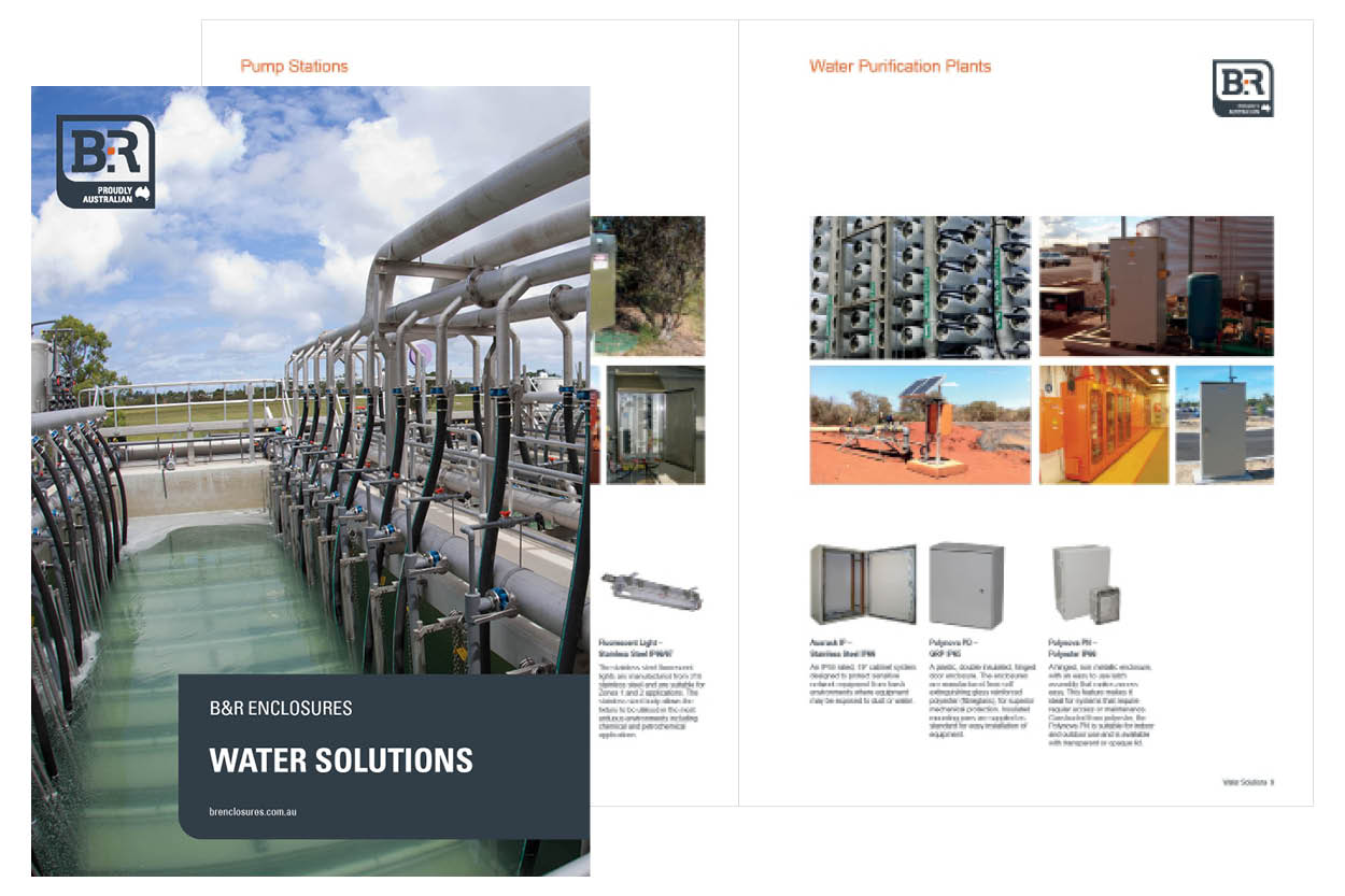 B&R Enclosures Water Brochure