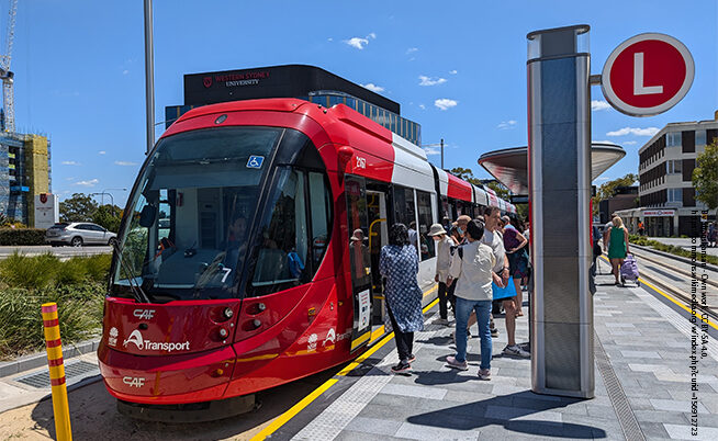 Westmead Lightrail Station 