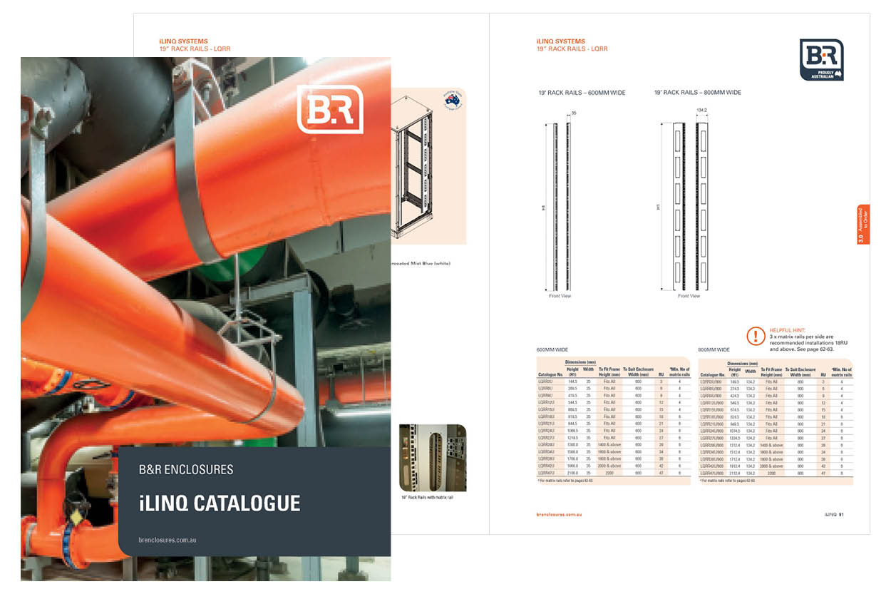 B&R Enclosures iLINQ Catalogue