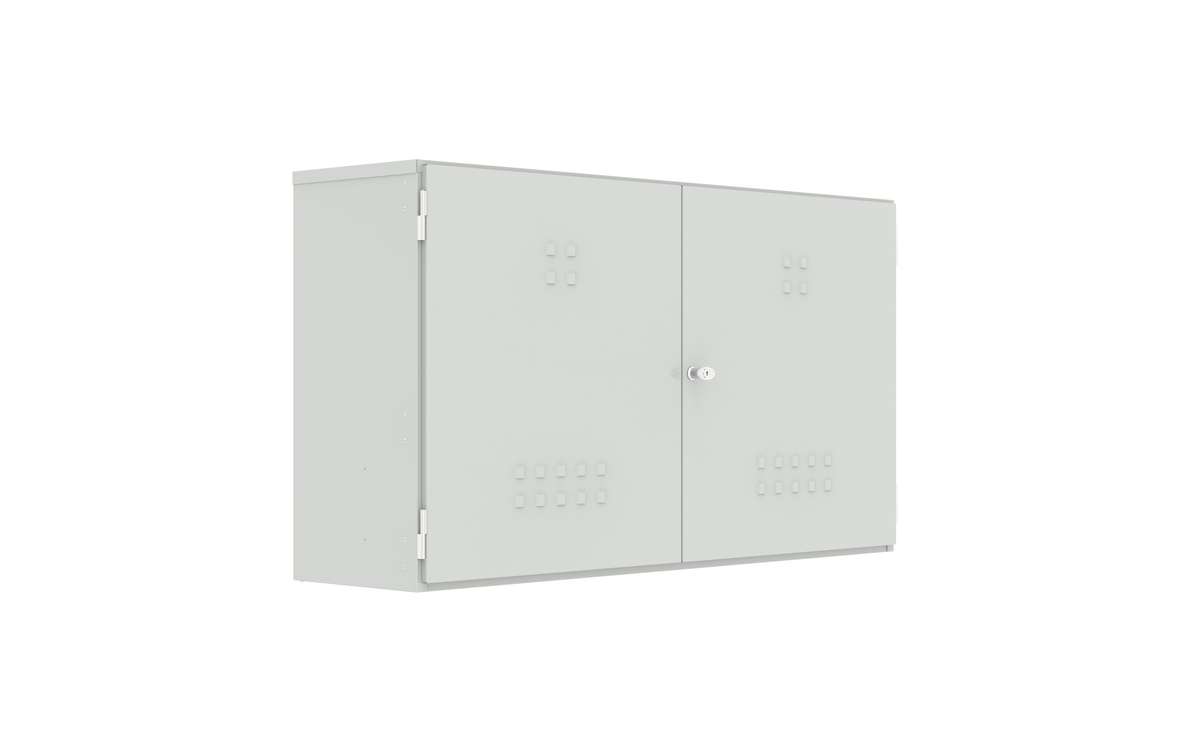 Group Metering Enclosure - 900Hx1600Wx420D - 30-pole DIN - Double Door - Painted - NB/P