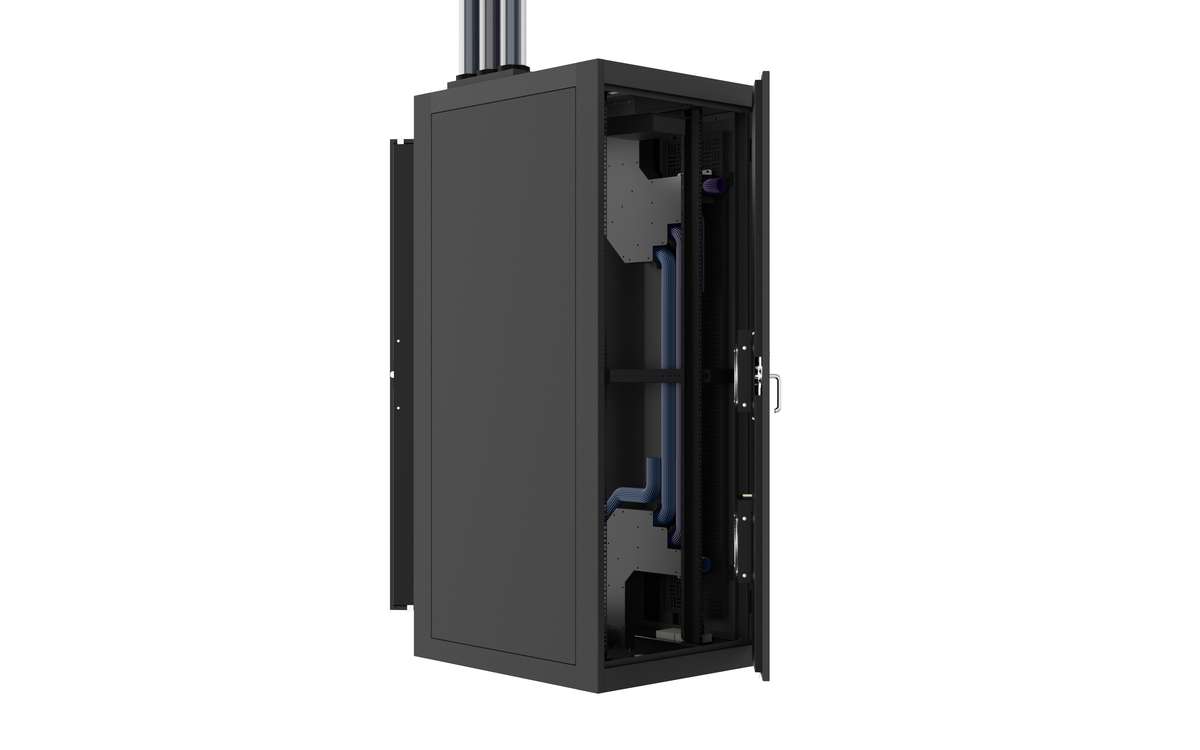 Cabinet - CQr Guardian - 1130Hx800Wx1000D - 21RU - Class B - ACQR3B21U810LR