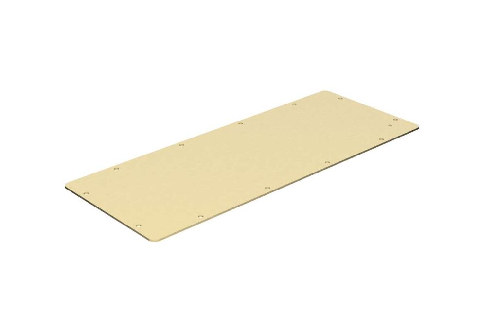 Accessory - Gland Plate - Brass - 900 x 270 (HxW), 6mm thick. Suitable for Lambert LB - LBGB92/6